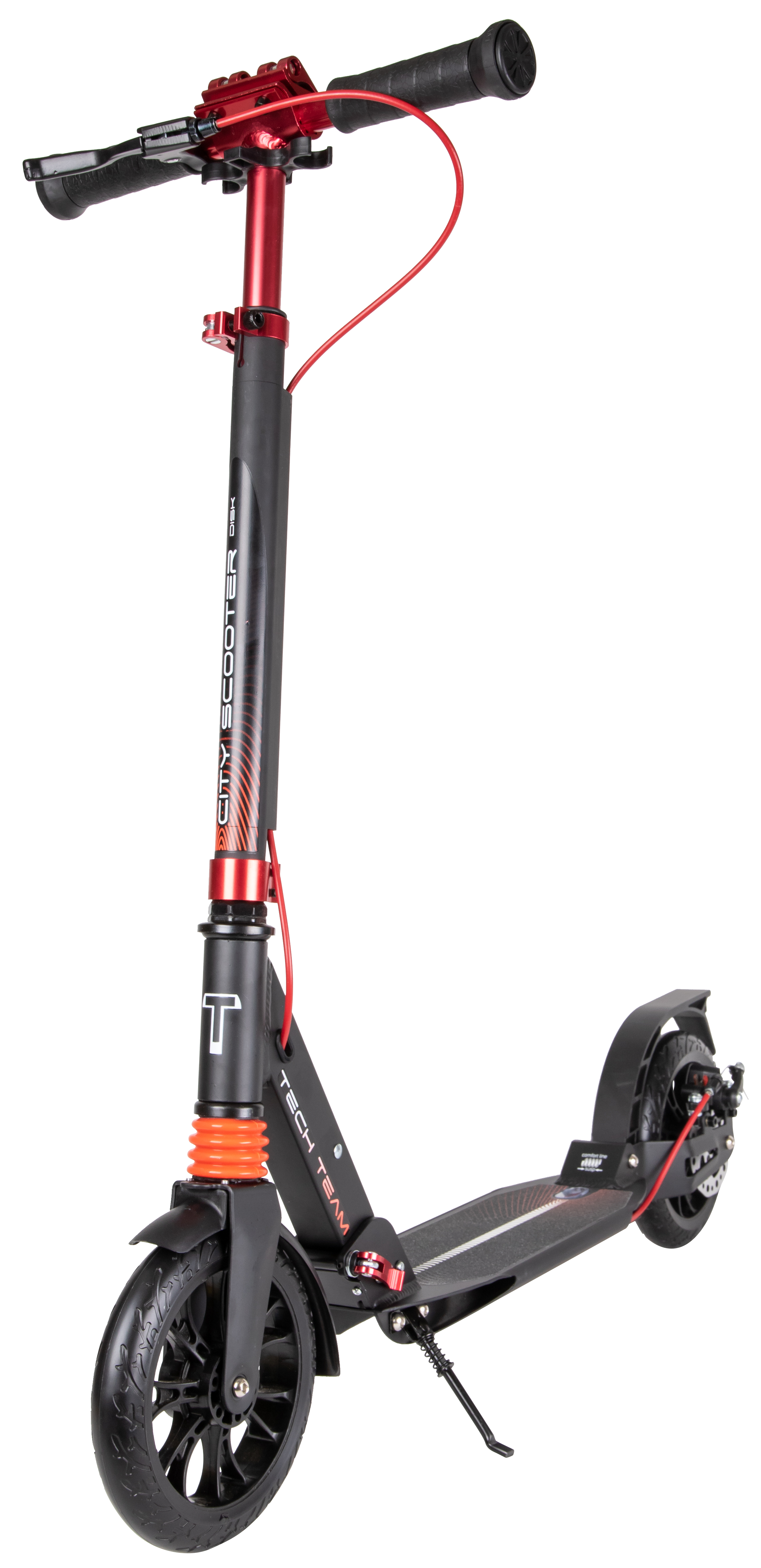Самокат City scooter Disk Brake red 1/2