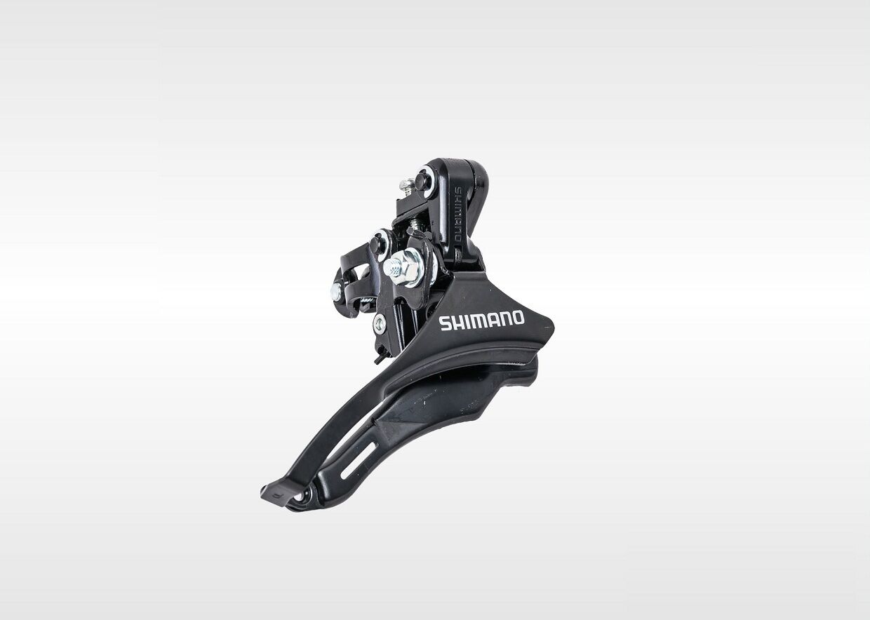 Переключатель передний Shimano Tourney FD-TZ30, верхняя тяга, 28.6, 42T