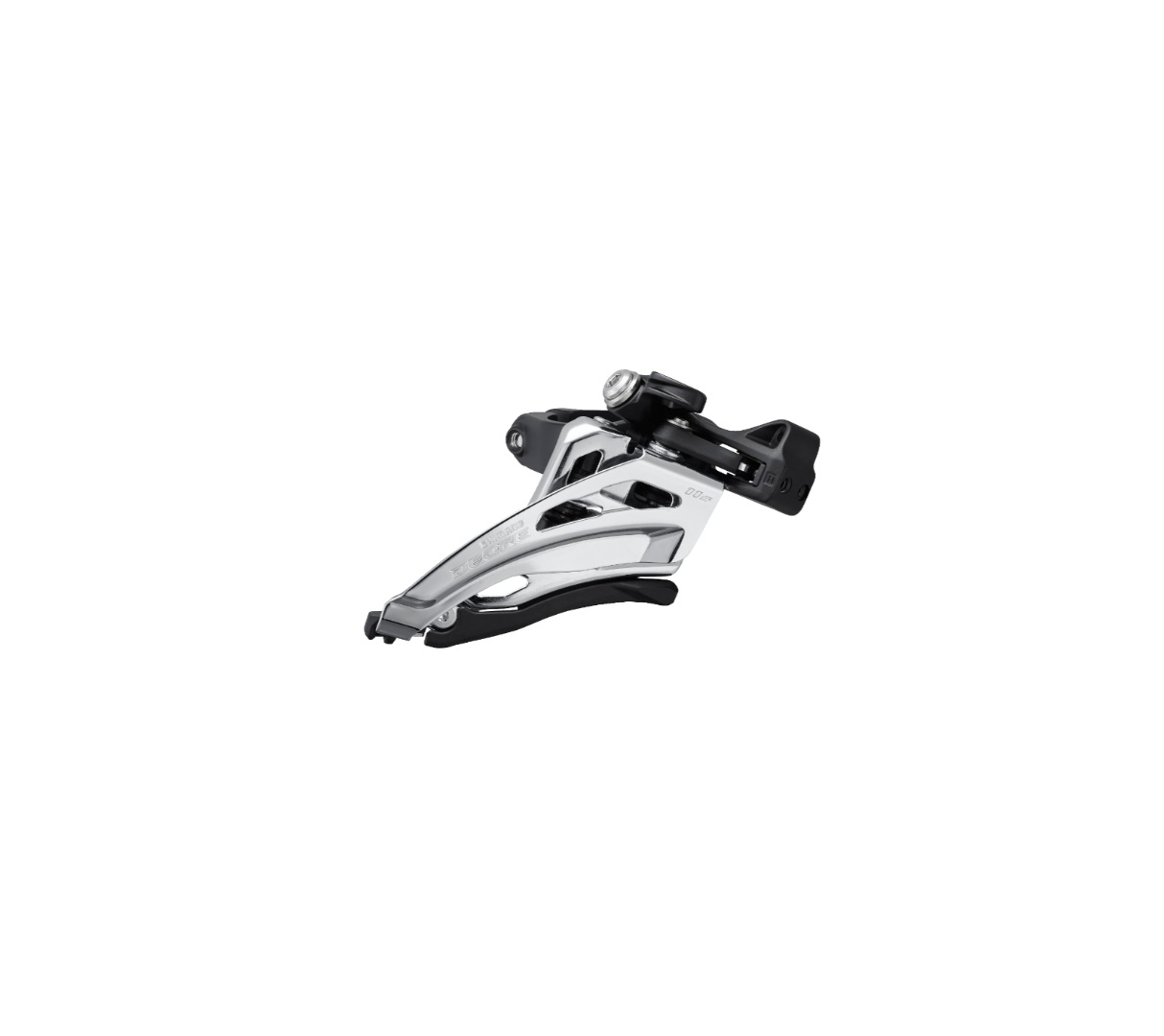 Переключатель передний Shimano Deore, M5100, 2x11 скоростей, верхняя тяга, 36T, средний хомут 34.9мм