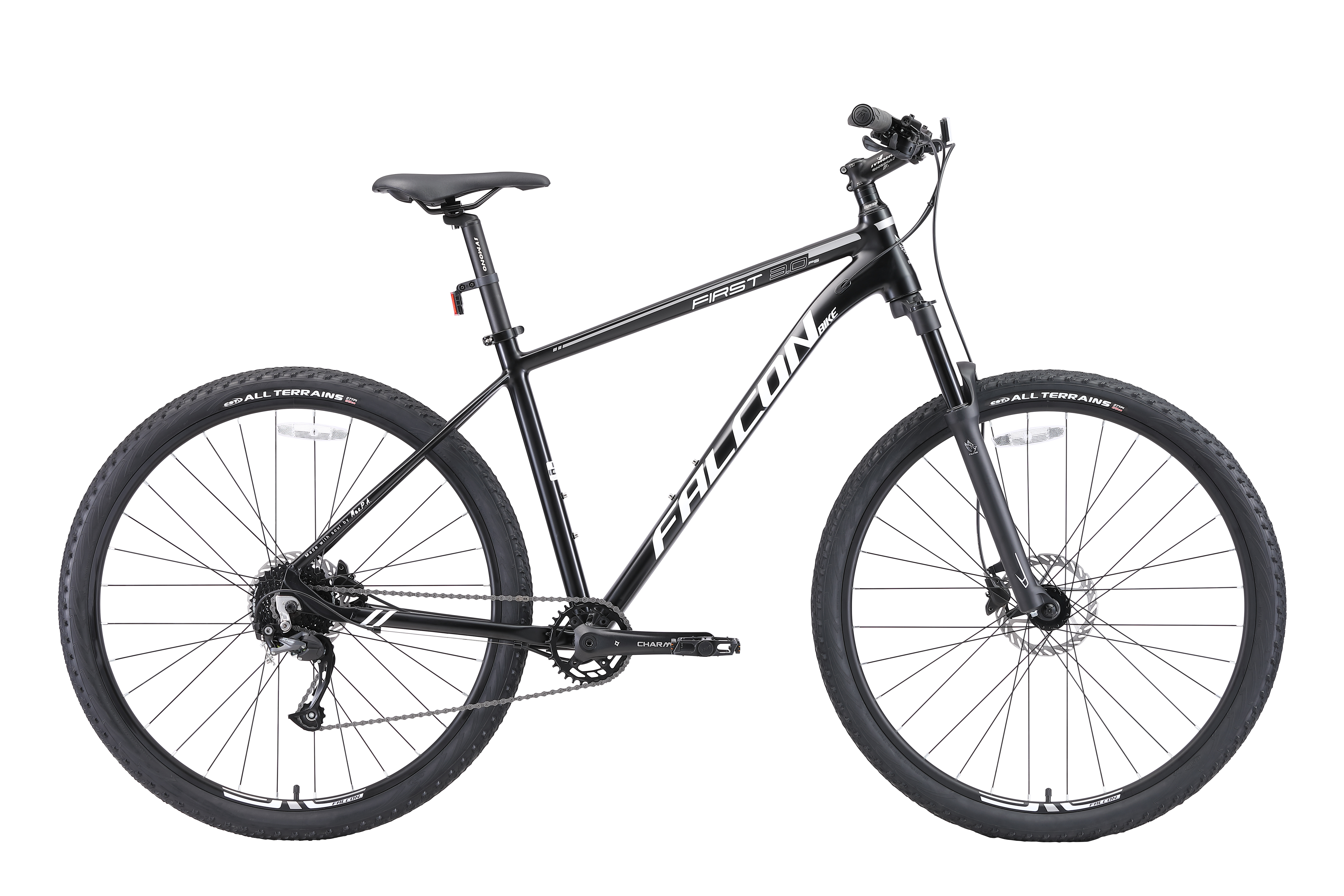 Велосипед FALCON BIKE 29" RESOLUTE 3.0 черный, алюминий, размер M