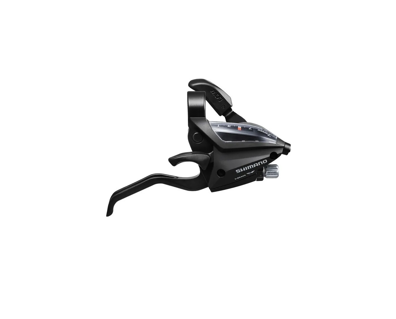 Шифтер/Тормозная ручка Shimano Altus, EF500, правый, 7 скоростей, индикатор, тормозная ручка под 2 п