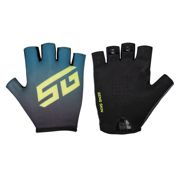 Перчатки STG Sens Skin, размер M, черный с синим