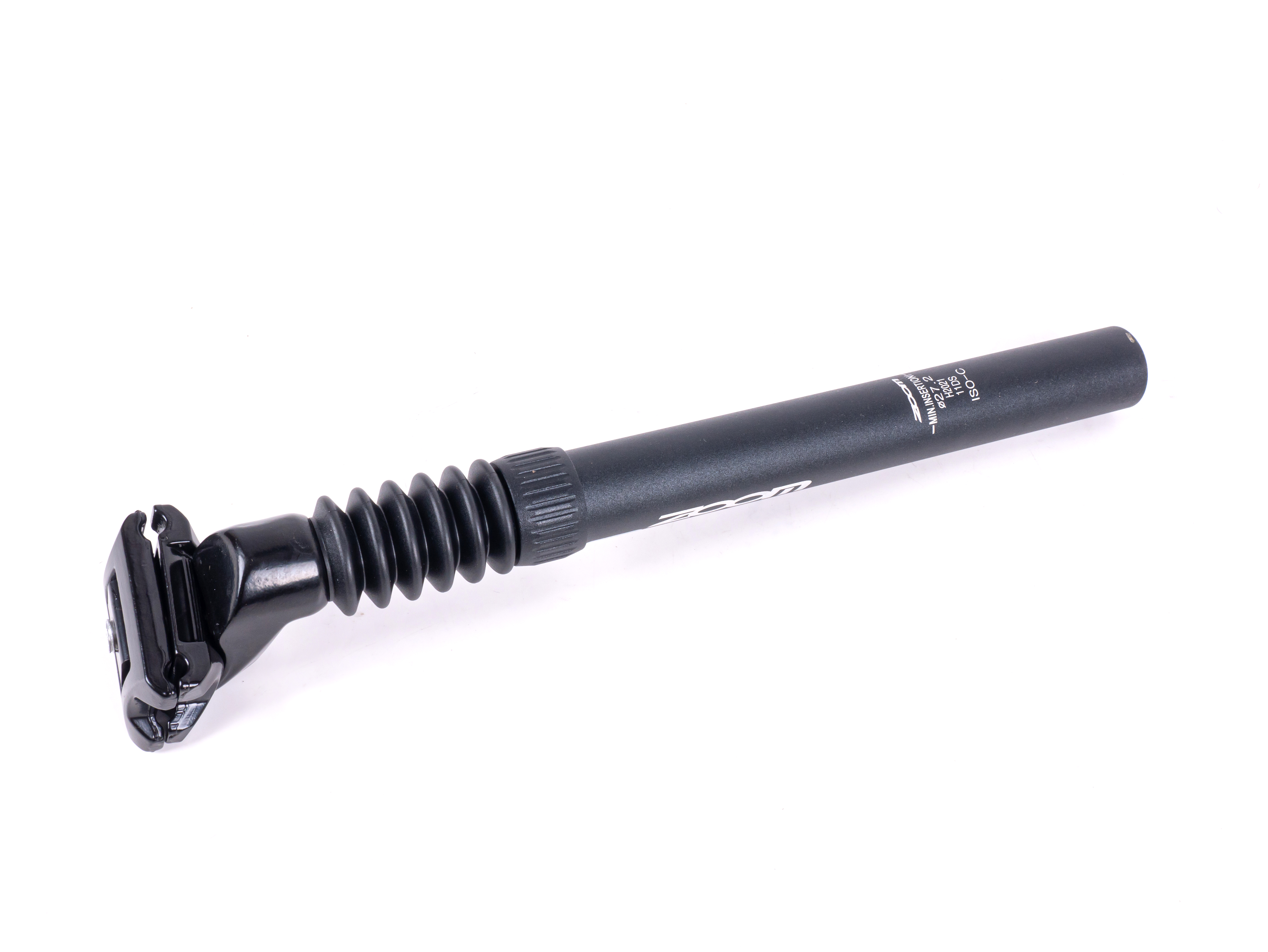 Подседельный штырь ZOOM амортизационный 27,2x300 mm, ход 50 мм,  алюм., черный SPS-C372  27.2MM