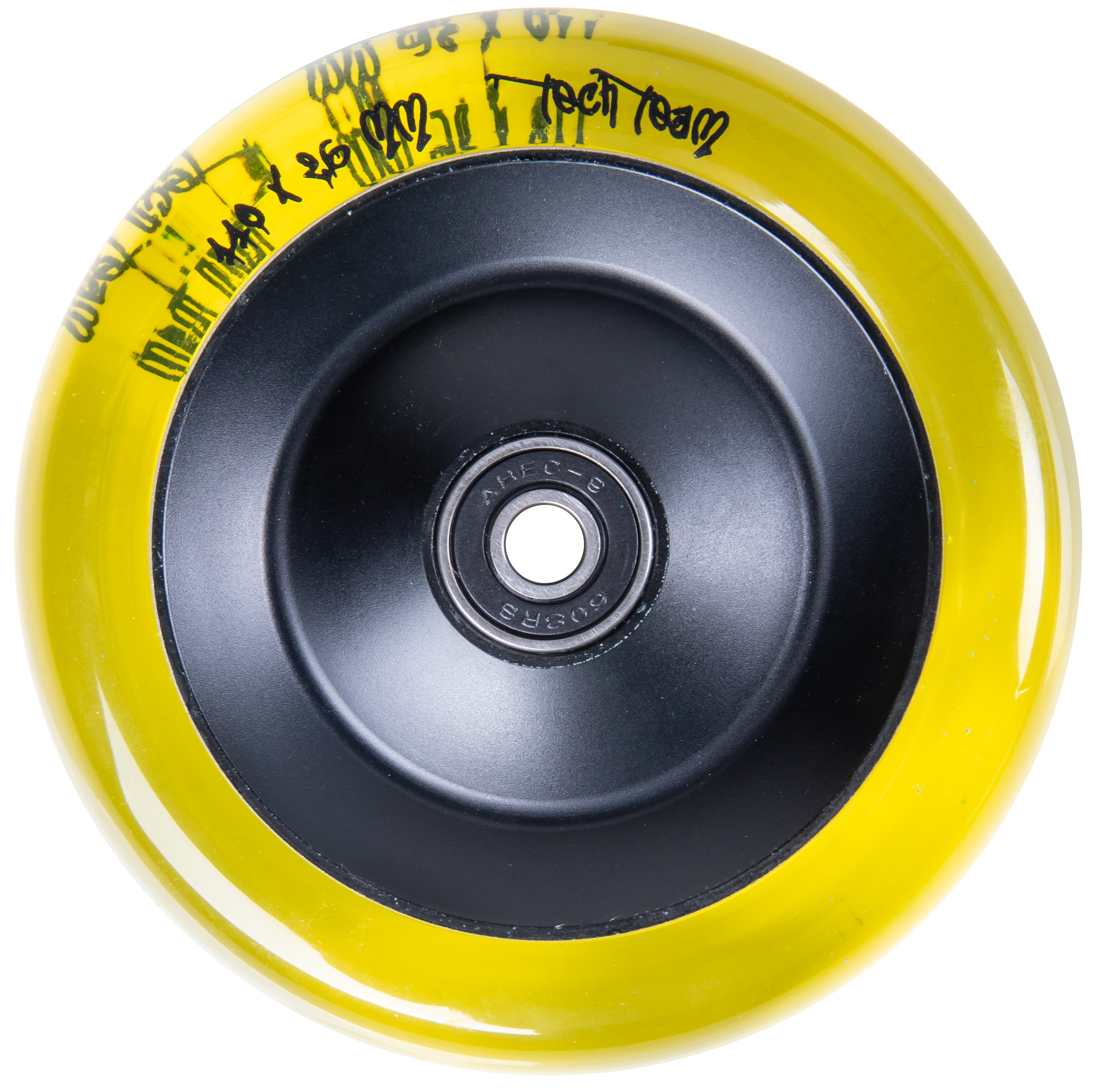 Колесо для самоката X-Treme 11026мм, Street mama, transparent yellow