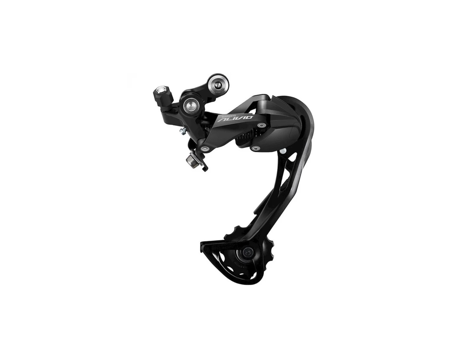 Переключатель задний Shimano Alivio, M3100, SGS, 9 скоростей, крепление на болт, черный, без упаковк
