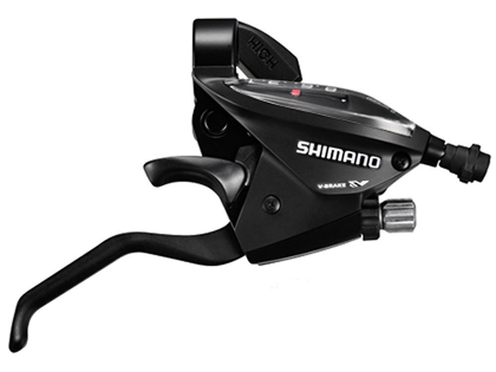 Моноблок Shimano Tourney EF510, правый 7 скоростей черный
