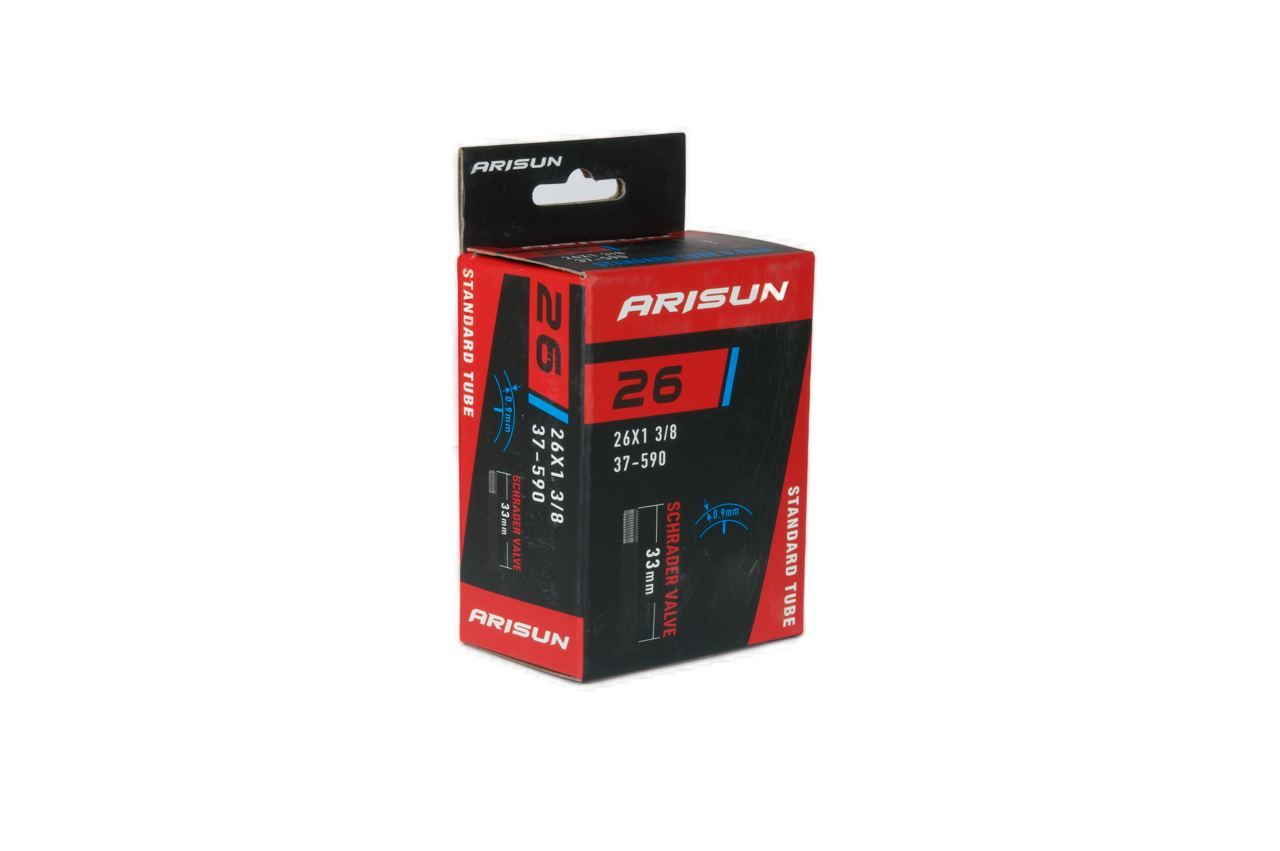 Камера ARISUN STANDARD 26x1 3/8 (37-590) AV 33мм бутиловая 0.9мм