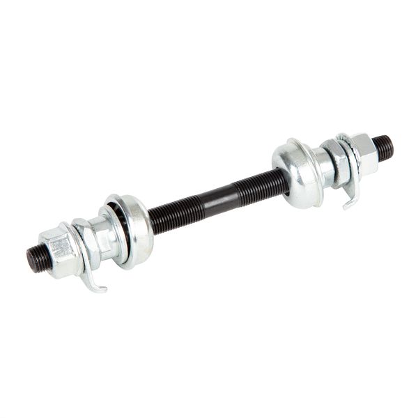 Ось с подшипниками для втулок  SF A03F 28H O.L.D. 100MM AXLE S45C 3/8 под гайки