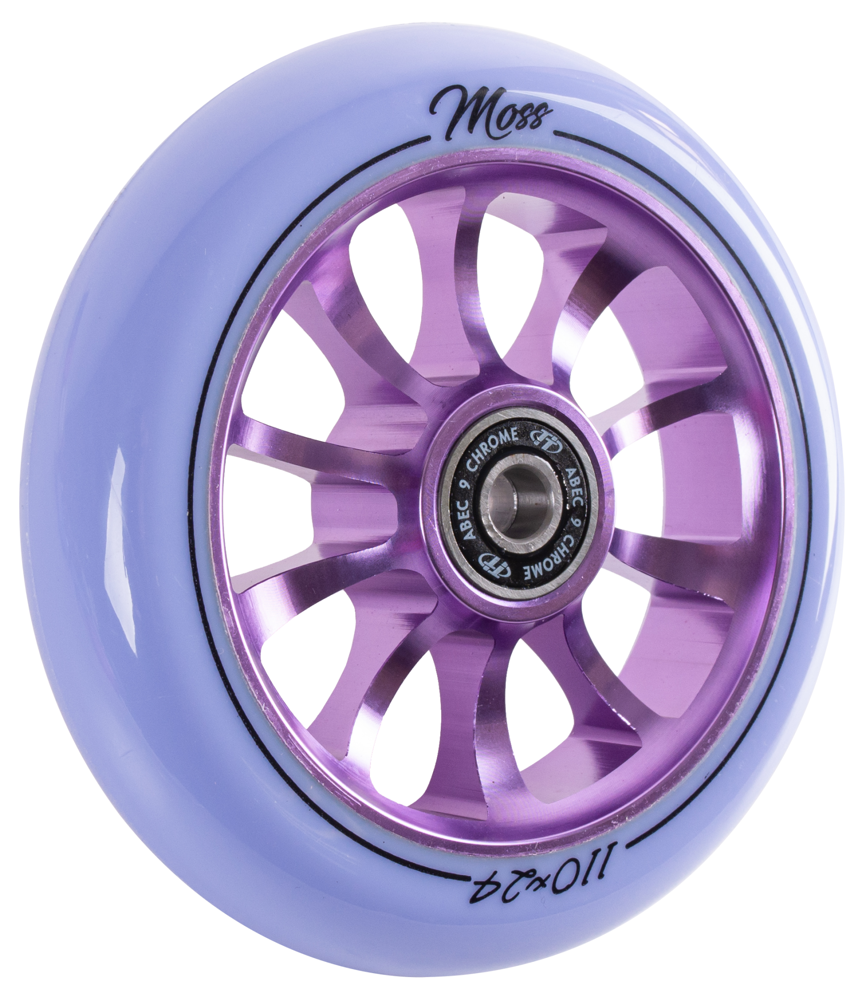 Колесо для самоката X-Treme 11024мм, Moss, purple