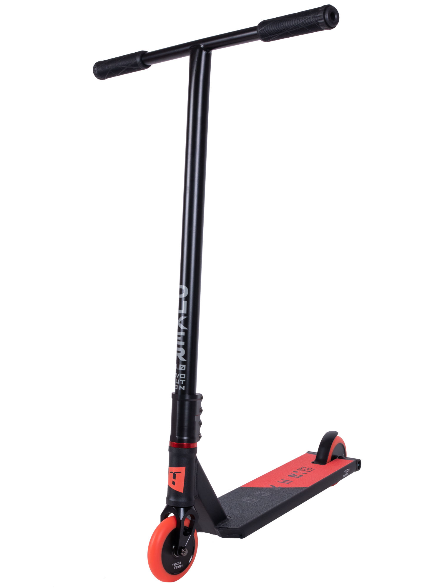 Самокат трюковой Duker 4.0  black/red 1/4