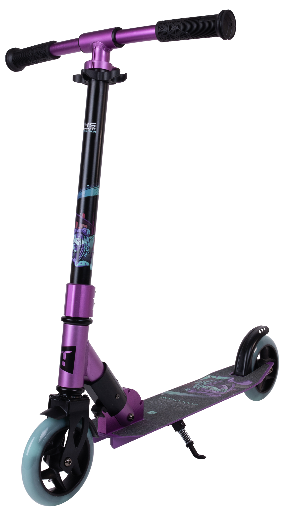 Самокат Comfort 145 evolution purple 1/4